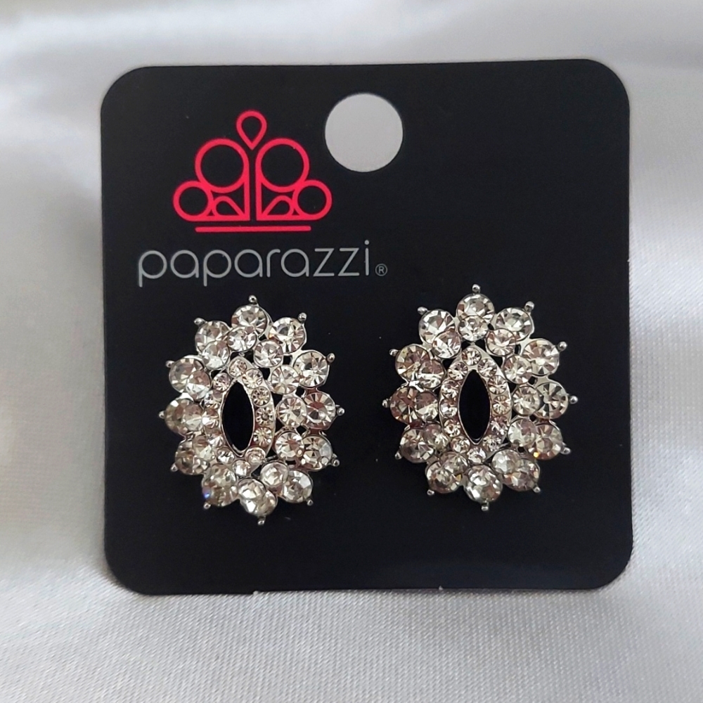 Rhinestone post earrings